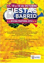 Fiestas Barrio Divina Pastora 2014 - Cartel