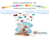 Guía Municipal de Programas Educativos curso escolar 2023-2024