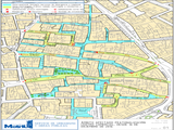 Plano Restricción del Tráfico Rodado en algunas calles del centro